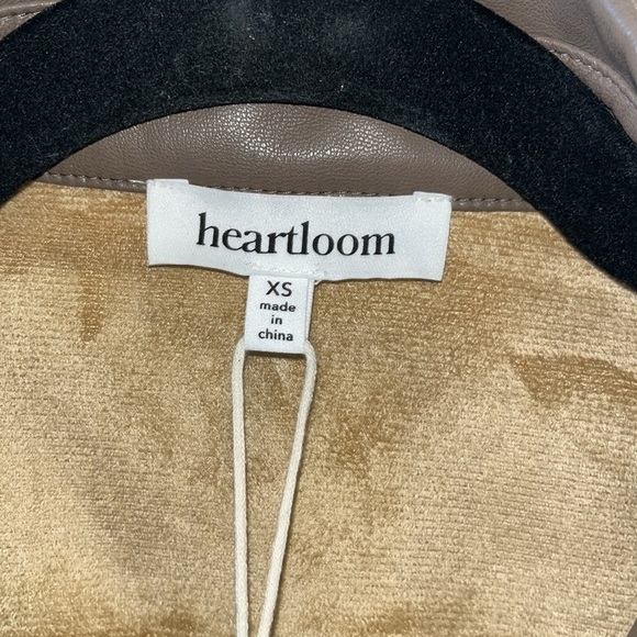 HEARTLOOM Soho Vegan Leather Mini Dress in Coco Brown - Picture 7 of 11